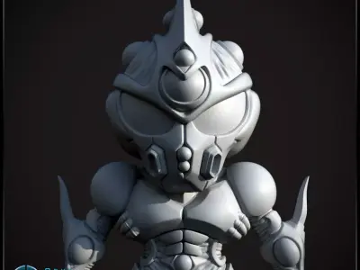 3D printable Guyver Full Body 3D print model