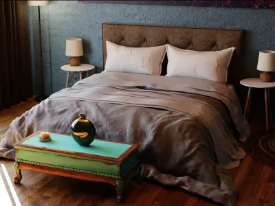 Bedroom model 3D model