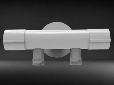 Shower Faucet Model 3D print model