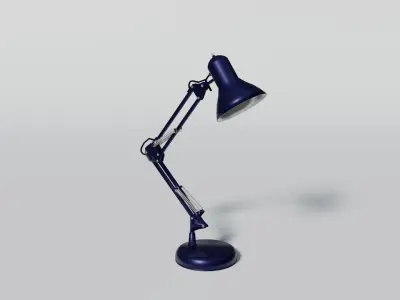 Vintage desk lamp 3D model purchase