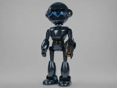 Robot 3D model 52