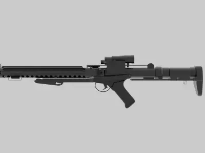 E-10A Blaster Rifle 3D model
