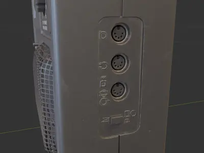 Tape recorder Romantic 306 3D model