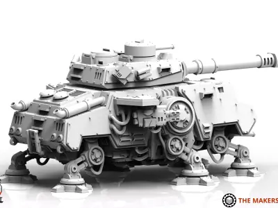 Valour Korps - Medium Battle Walker 3D print model