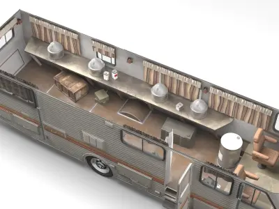  1986 Fleetwood Bounder Breaking Bad Mobile Lab 