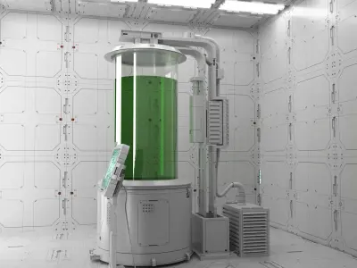 sci fi colb 3D model
