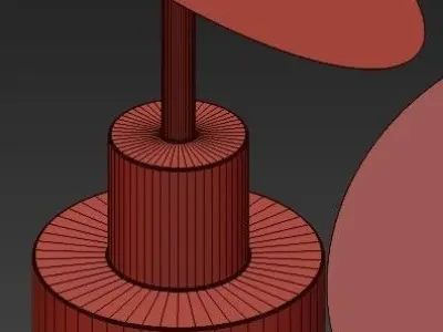 Jacksons Three Ceiling Lamps 3D model