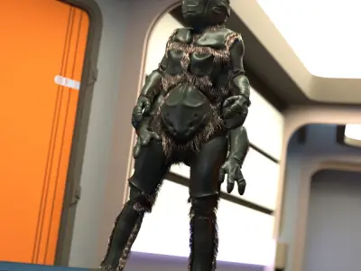 Oetan for Poser 3D model