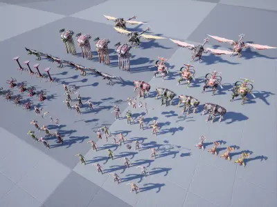 Cyborg Monsters pack