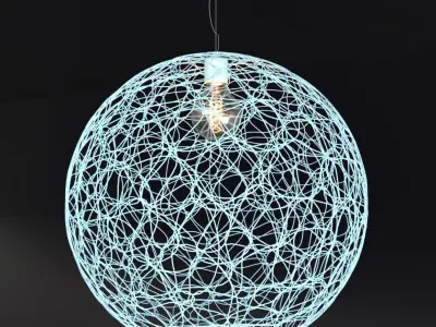 Ceiling lamp-tangle 3D model
