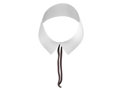 Neck Collar With Strings Tie Low-poly 3D model