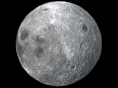 Moon 3D Model 3D model