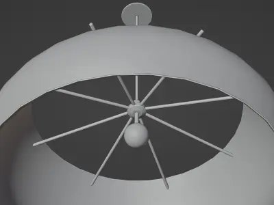 Pendant light 3 3D model