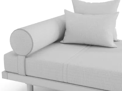 Sofa Markerad 3D model