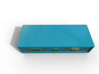 Modern Furniture 3D Model Low-poly 3D model 7