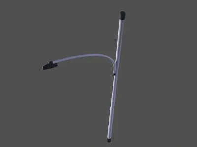 Street Light Low-poly 3D model 25