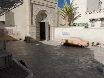 Counter Strike 2 - De Dust 2 Map 3D model