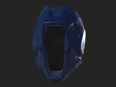 Project 1 - Blue Ice  Low-poly 3D model