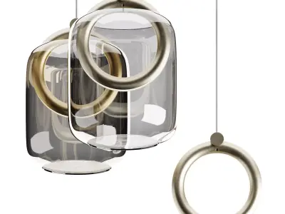 Ozzio Italia SOLE Hanging lamp 3D model