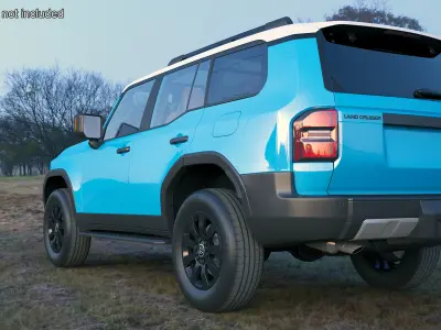  Toyota Land Cruiser Prado 2024 Blue Color 