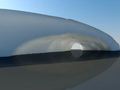 Architectural shape 3D model