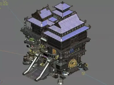 Crystal Palace - Academy of Sciences 3D model
