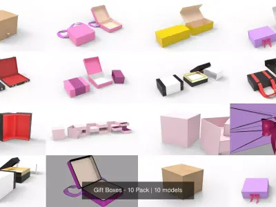 Gift Boxes - 10 Pack