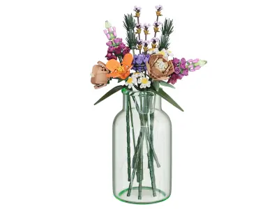 LEGO Icons Botanical Collection Flower Bouquet 10280 3D model