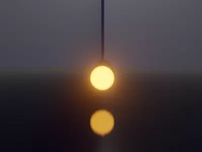 pendulum lights 3D model