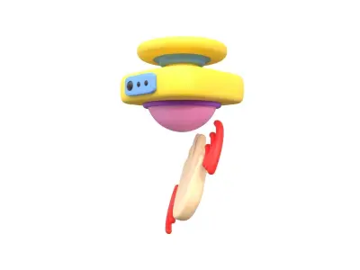 Motion Sensor 3D model