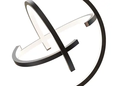 roche bobois atom floor lamp 3D model