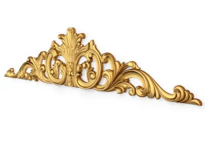 Classic decor ornament 73  3D print model