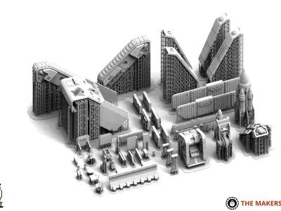 Universal Guard - Missile Tanks 3D print model