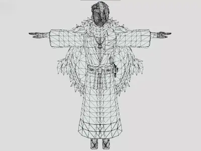 Han Dynasty Berger - Monster Hunter Riders Low-poly 3D model