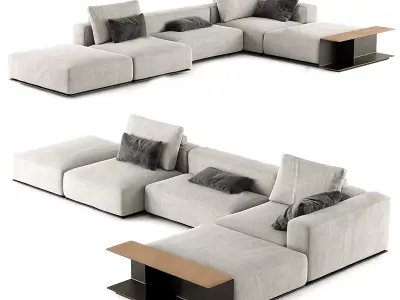 modern sofa chair  3D model