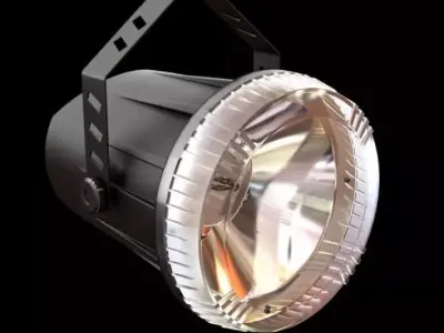 Spotlight rgb led spot light 3D model