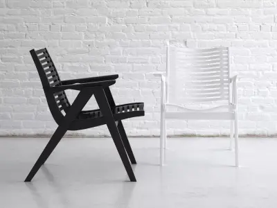 Rex 120 Lounge Chair 3D model