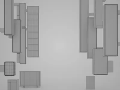 14 Japanese Neon Signs Low-poly 3D model