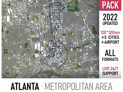 Atlanta 3D Model Pack