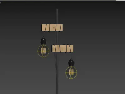 TOWNSHEND floor lamp 3D model