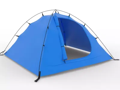 Tent House 3D model