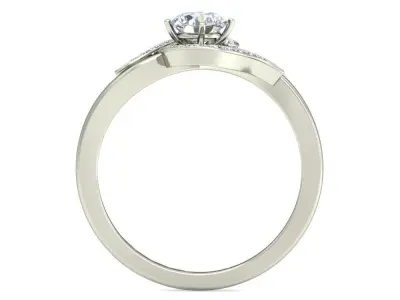 Women Ring  Render 3dm STL OBJ FBX Details 3D print model 67