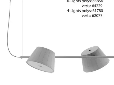 TamTam Multi-Colored Lights 3D model