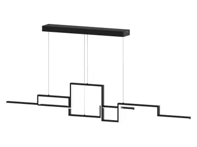 Calista Chandelier 3D model