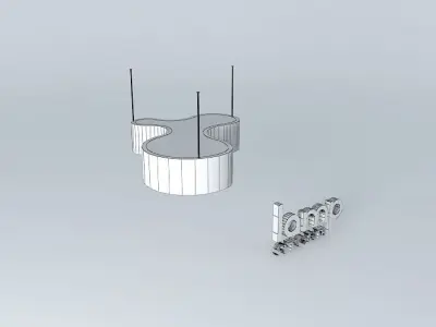 PENDENTE AMEBA Free 3D model