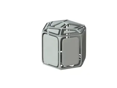 Sci Fi Object No 6897 Low Poly Texture