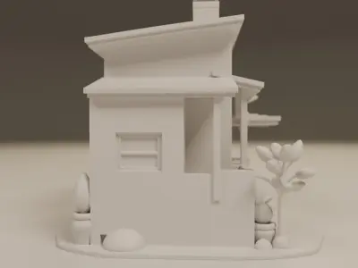 house model 3D print model buy