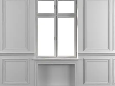 Curtain Set 129 3D model