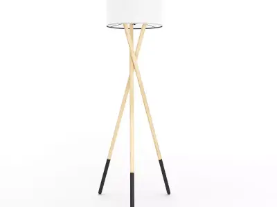 Harper - Tripod Floor Lamp 3D model
