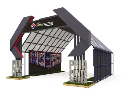 Gate Tunnel Information 3D model